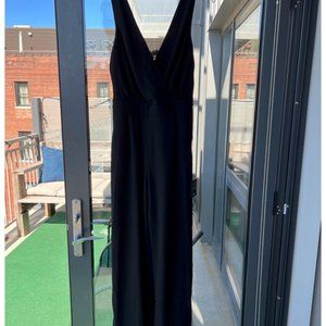 Black Lace Jumpsuit (Lulus)